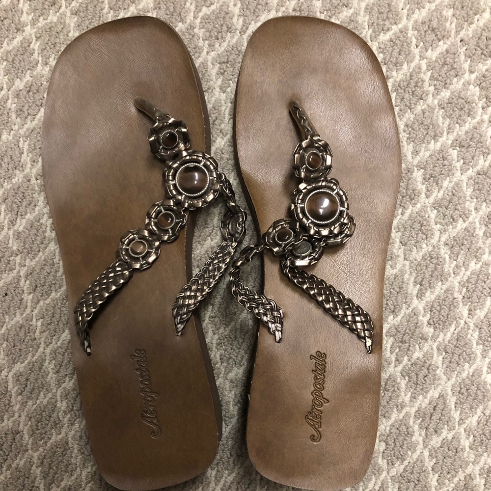 Aeropostale Flip Flops size 8